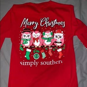 Simply Southern Christmas Tee. size small!